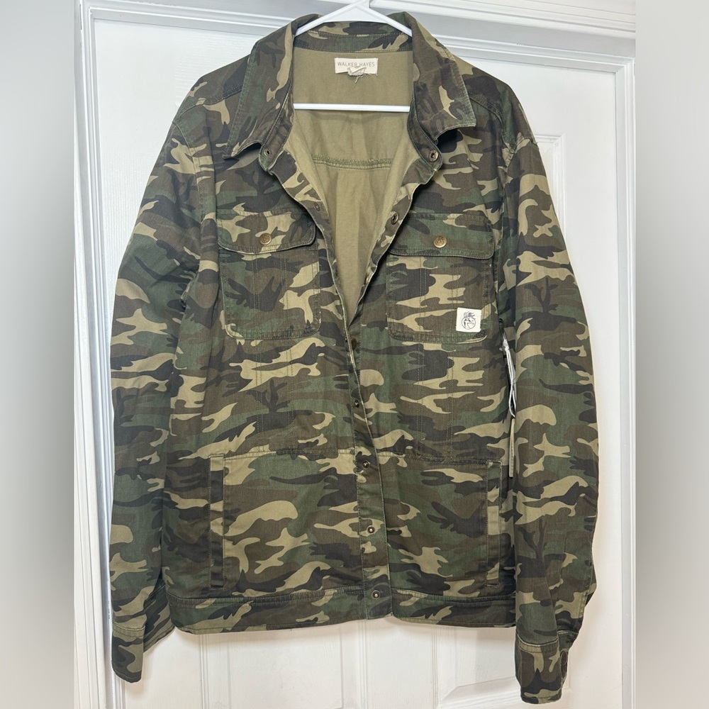 Walker Hayes Jean camp jacket size XL brand new with tags